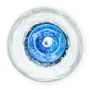 Ceramic Cat Water Fountain, 2.1 L Cupcake Pet Fountain, Porcelain Cat Water Dispenser with Ultra-Quiet Pump, 360° Drinking Area 