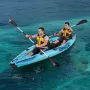 VEVOR Inflatable Kayak, 2-Person Inflatable Recreational Kayak 318kg Capacity, Leak & Puncture-Resistant with Padded Seat, PVC D