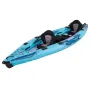VEVOR Inflatable Kayak, 2-Person Inflatable Recreational Kayak 318kg Capacity, Leak & Puncture-Resistant with Padded Seat, PVC D