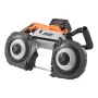 20V Portable Band Saw Kit, 127 mm x 115 mm Cutting Depth, AC 220V, 360W Bandsaw with Brushless Motor, 4.0 Ah Battery, Cordless a