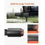 trailerlås, passer til 50,6 og 58,6 mm Bulldog trailer