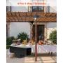 Pergola Kit 4-Pack, T-formet 4x4 (Faktisk 92 x 92 mm), 3-vejs