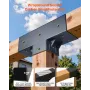 Pergola Kit 4-Pack, T-Shaped 4x4 (Actual 92 x 92 mm), 3-Way Pergola Brackets DIY Woodworking Gazebo Bracket Kit with Screws for 