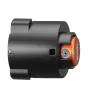 Trailer Lock, Fits 50.6 & 58.6 mm Straight Tongue Ball Couplers, Heavy Duty Hitch Lock with 3 Keys Secures Security Chains, Anti