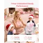 Cotton Candy Machine Commercial, 1000W Electric Candy Floss Maker, Easy Use with 38cm Stainless Steel Bowl and Sugar Scoop, Make