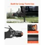 VEVOR Trailer Lock, Fits 58.6 mm Cast Ball Couplers, Heavy Duty Hitch Lock with 3 Keys Secures Security Chains, Corrision-resist