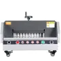 Electric Paper Cutter, 13" /330.2mm Cutting Width, 1.57"/40mm Cutting Thickness, Desktop Paper Cutting Machine with Button Contr