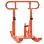 Weight Sled, Steel Power Sled, Fitness Training Sleds for Athletic Exercise Speed Improvement, Workout Equipment with Adjustable