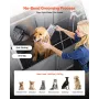 Stainless Steel Dog Washing Station, 157.48 cm Pet Grooming Tub w/ Ramp, PE Water Filter Board, Faucet & Showerhead & Soap Holde