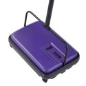 Carpet Floor Sweeper Manual 170mm Width Sweeping Paths Purple