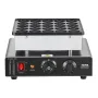 Mini Pancake Maker, 25PCS 43mm Diameter Dutch Muffin Waffle Baker, Non-stick Stainless Steel Poffertjes Grill, Commercial Electr