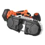 20V Portable Band Saw Kit, 65 x 65 mm Cutting Depth, AC 220V, 360W Bandsaw with Brushless Motor, 4.0 Ah Battery, Cordless and Co