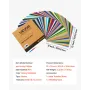 VEVOR varmeoverførselsvinyl, 50 stk., 304,8 x 304,8 mm, assorterede farver HTV Strygning på vinyl bundt, let at skære og luge,