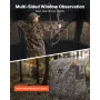 Hunting Blind, 2-3 Person Thermal Ground Blinds with Tri-Leg Chair and Carrying Bag, Portable Camouflage Tent, Durable Concealed
