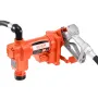 VEVOR Fuel Transfer Pump, 12V DC 76 L/min(20 GPM) 186W(1/4 HP) Diesel Pump, Extractor Pumps with Manual Nozzle, Discharge Hose a