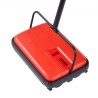 Carpet Floor Sweeper Manual 170mm Width Sweeping Paths Red