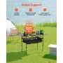 sammenklappeligt campingbord, bærbare roll-up sideborde
