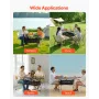 sammenklappeligt campingbord, bærbare roll-up sideborde