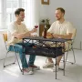 sammenklappeligt campingbord, bærbare roll-up sideborde