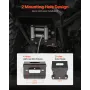 VEVOR Winch Mount, Winch Capacity of 907-1633 kg, Trailer Hitch Winch Mount for Select Honda Foreman and Rancher Rubicon Models 