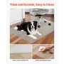 Chair Mat, 915 x 1225 mm Transparent Office Chair Mat for Hard Floors, Floor Protector for Rolling Chairs, Non-Slip & Easy to Cl