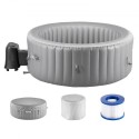Inflatable Hot Tub 2 to 4 Person 1800 x 660 mm Round Portable Outdoor Spa