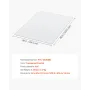 VEVOR Chair Mat, 915 x 1225 mm Transparent Office Chair Mat for Hard Floors, Floor Protector for Rolling Chairs, Non-Slip & Easy