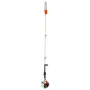 VEVOR Gas Pole Saw, 43CC 2 Stroke Gas Powered Pole Saws with 30.48 cm Cutting Bar, Cordless Tree Trimmer with Rotatable Head, 2.