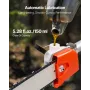gasstangsav, 33CC 2-takts gasdrevne stangsave med 20,3 cm
