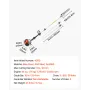 Gas Pole Saw, 33CC 2 Stroke Gas Powered Pole Saws with 20.3 cm Cutting Bar, Cordless Tree Trimmer with 850ml Fuel Tank, 2.08 to 