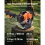 gasstangsav, 25CC 2-takts gasdrevne stangsave med 30,5 cm