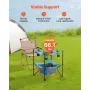 folde campingbord, bærbart udendørs letvægts picnicbord, 600D