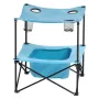 Folding Camping Table, Portable Outdoor Lightweight Picnic Table, 600D Oxford Fabric Waterproof Canvas Travel Beach Tables, with