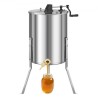 Manual Honey Extractor 4/8 Frame Honey Spinner Beekeeping Stainless Steel