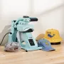 Hat Heat Press Machine, with 4pcs Interchangeable Platens, Precise Temperature and Time Control, Hat Press for HTV Iron On and S