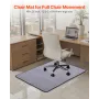 VEVOR Chair Mat, 915 x 1225 mm Office Chair Mat for Hard Floors, Floor Protector for Rolling Chairs, Corduroy Surface, Non-Slip 