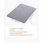 Chair Mat, 915 x 1225 mm Office Chair Mat for Hard Floors, Floor Protector for Rolling Chairs, Corduroy Surface, Non-Slip & Easy