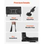 Hunting Chair, 360° Silent Swivel, Foldable Portable Blind Chair, Heavy-Duty Steel Frame Ground Stool Seat, with Seat Cover, Ant