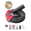 Angle Grinder Dust Shroud 4-5 in 6 Clamping Washers & 5 in Grinding Wheel