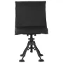 VEVOR Hunting Chair, 360° Silent Swivel, Foldable Portable Blind Chair, Heavy-Duty Steel Frame Ground Stool Seat, with Seat Cove