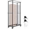 Folding Chair Rack Cart for 60 Chairs of 500LBS Casters/Locking Wheels