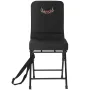 Hunting Chair, 360° Silent Swivel, Foldable Lightweight Portable Blind Chair, Heavy-Duty Steel Frame Ground Stool Seat, with Adj