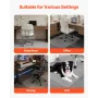 Chair Mat, 915 x 1225 mm Office Chair Mat for Carpeted Floors, Plastic Floor Protector Rug with Studded, Non-Slip & Easy to Clea