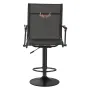 Hunting Chair, 360° Silent Swivel, Lightweight Blind Chair, Heavy-Duty Steel Frame Ground Stool Seat, with Padded Armrests, Heig