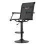 Hunting Chair, 360° Silent Swivel, Lightweight Blind Chair, Heavy-Duty Steel Frame Ground Stool Seat, with Padded Armrests, Heig