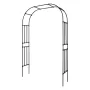 VEVOR Havelåge, 2,4 (H) x 1,5 (B) x 0,4 (D) m metalbuegang, robust udendørs espalierbue med pæle, let at samle, Perg
