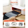varmeoverførselsvinyl, 304,8 x 21336 mm, blank sort HTV