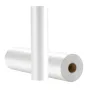Heat Transfer Vinyl, 304.8 x 15240mm, Glossy White HTV Iron on Vinyl Roll, Easy to Cut and Weed, Strong Adhesion, Compatible wit