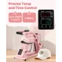 VEVOR Hat Heat Press Machine, med 2 stk udskiftelige plader, præcis temperatur og tidskontrol, Hat Press til HTV Iron On