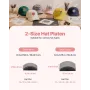 Hat Heat Press Machine, med 2 stk udskiftelige plader, præcis